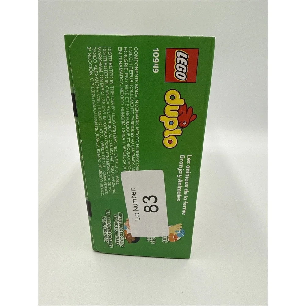 Lego10949 DUPLO Farm Animal Care New Factory Sealed OOP Retired Ships Fast
